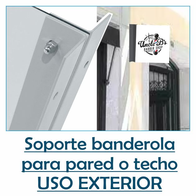 Soporte banderola (EXTERIOR)